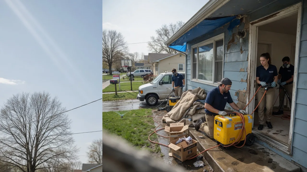 Basement Flood Cleanup in Poplar Grove, AR near me